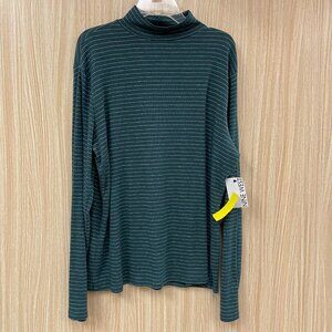 NWT Nine West Green Stripe Top Size XXL